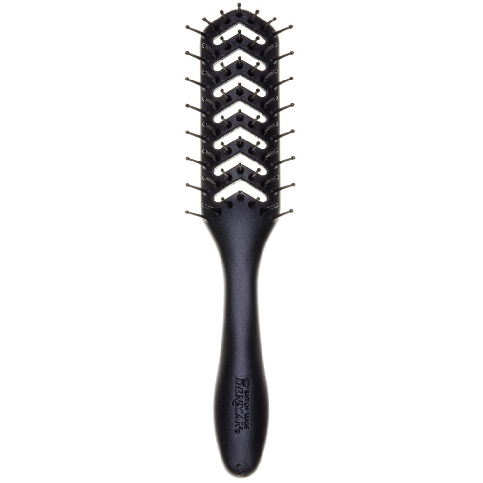 Photos - Comb Denman Flexible Vent Brush D200 - Detangling Brush With Lightweight Grip & Control - Perfect For Styling During Blow-Dry & D