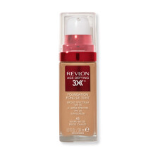 Revlon Age Defying 3X Makeup Foundation, Verstevigend, Liftend en Anti-Aging SPF 20, 045 Warm Beige, 1 fl o