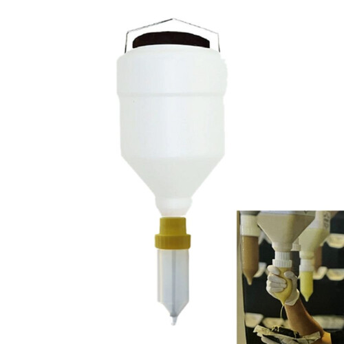 5.5L Hanging Sauce Squeeze Bottle Sauce Bottle Large Diameter Sauce Squeeze Bottle Condiment Squeeze Bottles 2