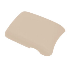 Center Console Armrest Lid Cover for Alphard/Vellfire 30 Serie Armrest Cushion Storage Box Cover Cream White