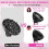 Round Volumizing Brush Attachment and Wave Curl Diffuser for  Airwrap HS01 HS05 HS08 Curling Iron Attachment A 6