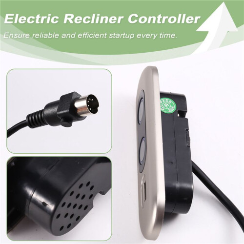 Electric Recliner  Controller USB Socket Charging 2 Button Electric Sofa Controller Recliner Remote 2