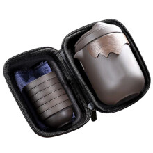 Reis Theeservies Chinese Kleizand Theeservies Sets Draagbare Buiten Theekopjes Thee-Infuser Pot Beste Cadeau