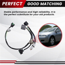 GS1F-51-155B Car Headlight Lamp Wiring Harness Socket Holder Wire for 6 GH 2007-2010