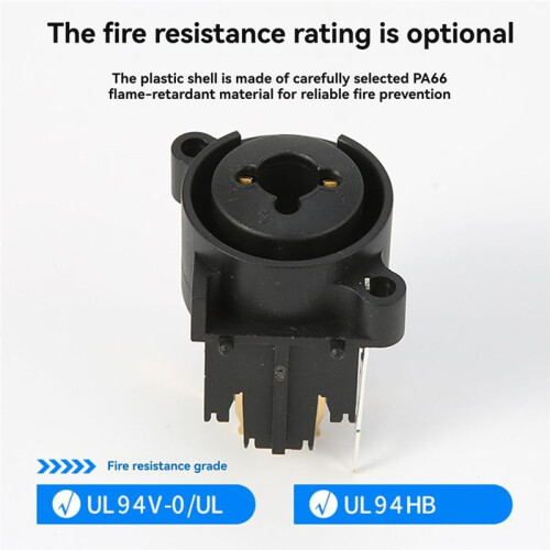 XLR-11 Socket XLR Audio Socket Amplifier Socket Female Parts Audio Balance Combination Socket 1