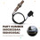 56028235AA 56041345AC 56041345AD Oxygen Sensor Lambda Sensor O2 Sensor for 1999 2000  GRAND CHEROKEE 234-4602 5