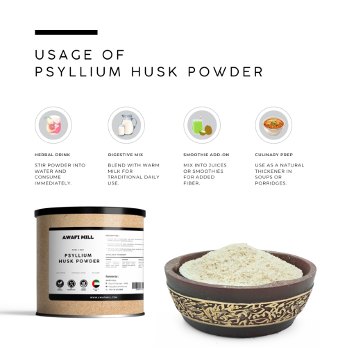 Psyllium Husk Powder | Ispaghula - 250g / 9 Oz 2