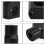 Motorcycle Black Aluminium Handle Bar Mounting Handlebar Risers Clamp 25mm for Universal 2