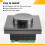 Home  Audio Wall Amplifier Hotel Background Music Control Panel TF AUX Bluetooths Player System Control Panel 5