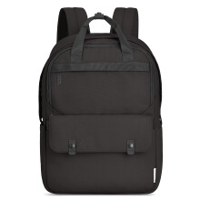 Travelon Unisex's Origin-Sustainable-Anti-Theft-Large Backpack, Black, One Size