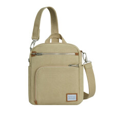 Travelon Anti-Theft Heritage Tour Bag, Natural, Natural, 9 x 11.5 x 3