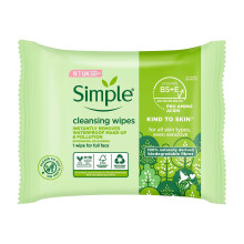 Simple Kind To Skin Cleansing Facial Wipes 25 Pieces