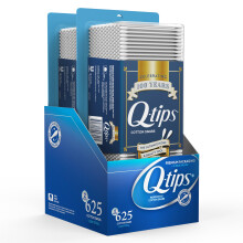 Q-tips Cotton Swabs Sicuri, Formato Famiglia, 625 ct (Confezione da 2)