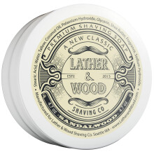 Savon à raser ather & Wood - Santal - Meilleure crème à raser de luxe - Tallow