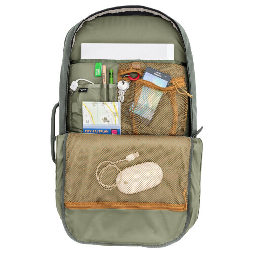 VAUDE VAUDE MUNDO Carry-on 38 Backpack30-39L - Olive, One Size 2