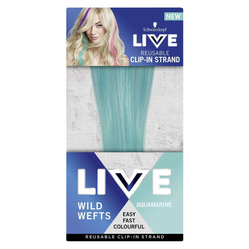 Schwarzkopf Schwarzkopf LIVE NEW Wild Wefts Turquoise