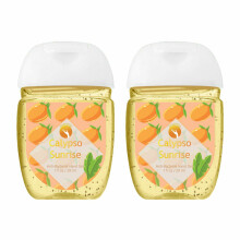 HandiGel Pocket Size Hand Sanitizers Antibacterial Gel, 29ml (2x Calypso sunrise)