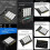 PCIe X16 to 4 NVMe SSD Expansion Card M.2 2280 Adapter Solid State Hard Disk Converter Board 3