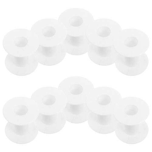 20Pièces Vides En Plastique Blanches Pour Couture Broderie 2