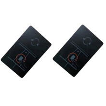 2 Pcs for Model 3/Y Induction Car Key Card Direct Programming Use 1131087-00-F