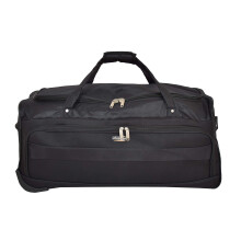 DR488 Lightweight Large Size Holdall with Wheels Black