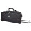 DR488 Lightweight Large Size Holdall with Wheels Black 5