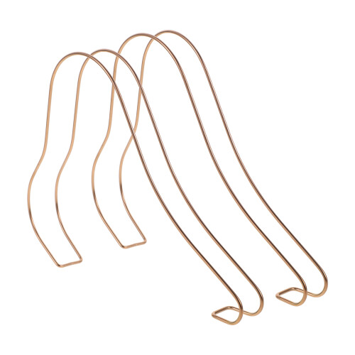6Stk Schuheinlagen Display Roségold Schuhform Halter 2