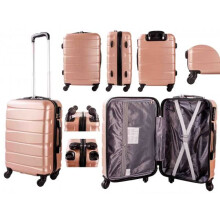 T-HC-C-07 New 4 Double Wheel 360-degree Hard case 20 Inches Suitcase Cabin Trolley Luggage Bag