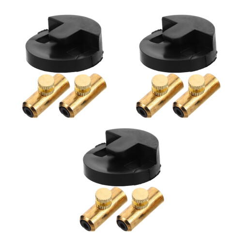 3Sets Flexibler Metall- Wolf-Ton Hemmer Dämpfer Für Cello 2