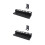 2Stk Schwarzer Haartool Organizer Wandhalter Aus Robustem 4