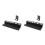 2Stk Schwarzer Haartool Organizer Wandhalter Aus Robustem 9