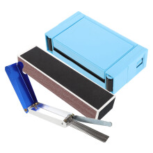 1Set Luthier Werkzeugset Nut Sattel Brücke Blau Kunststoff