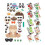 Wiederverwendbare Dinosaurier Sticker Cartoon Sticker 3