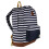 Regatta Regatta Stamford' Recycled Polyester Fabric Inner Security Pocket Beach Bag Rucksacks - Navy Stripe, Single 3