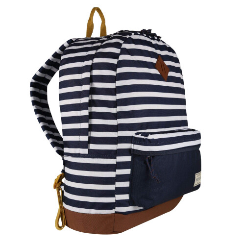 Regatta Regatta Stamford' Recycled Polyester Fabric Inner Security Pocket Beach Bag Rucksacks - Navy Stripe, Single 2