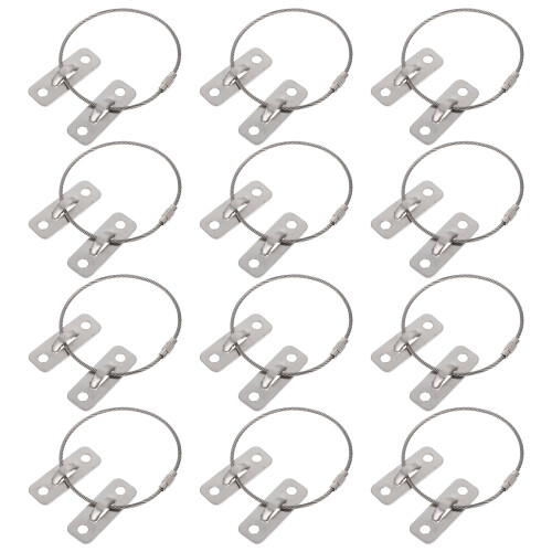 24Sets Möbel Rückhaltesystem Baby Schutz Schranksicherung