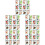 Wiederverwendbare Dinosaurier Sticker Cartoon Sticker 8