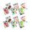 Wiederverwendbare Dinosaurier Sticker Cartoon Sticker 2
