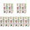 Wiederverwendbare Dinosaurier Sticker Cartoon Sticker 4