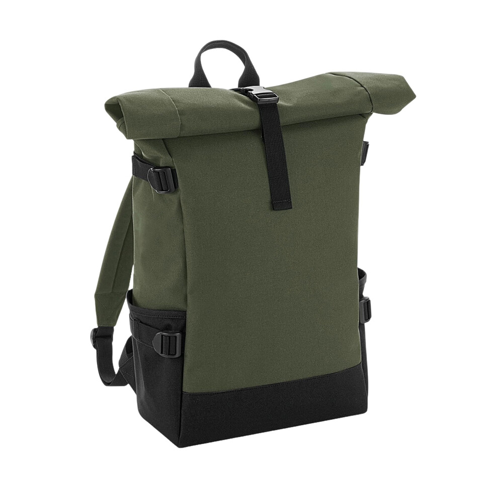 Bagbase Bg858 Block Roll-Top Backpack