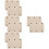 8Stk Koffergriff Beige PU Leder Für Reisegepäck 9
