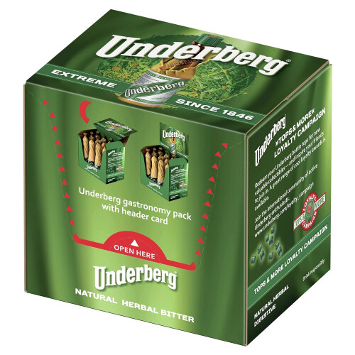Underberg Digestive Bitters 12 x 2cl 44% ABV 1
