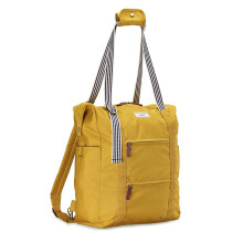 Joules Coast Collection Unisex Travel Backpacks With Carrier Straps, Antique Gold, Large 14L Capacity