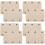 8Stk Koffergriff Beige PU Leder Für Reisegepäck 7