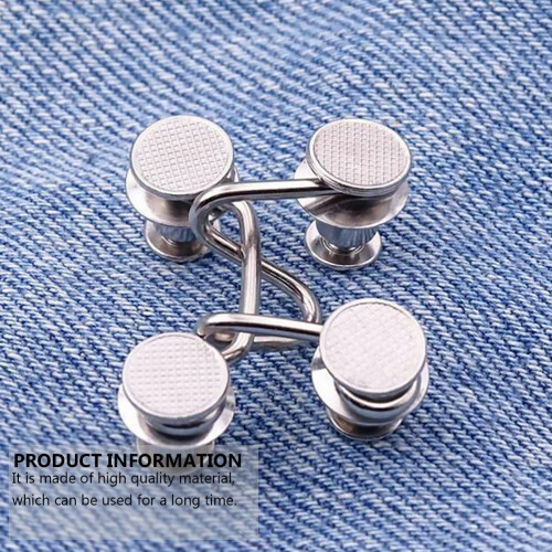 5Sets Chic Daisy Metall Knöpfe Jeansverschluss Rutschfeste 2