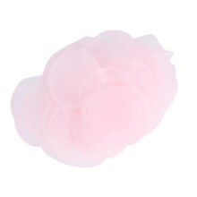 100Stk Organza DIY Schmuck Rosa Hochzeit Haarschmuck