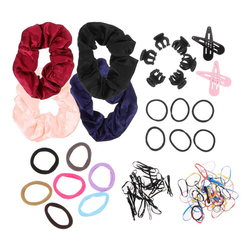 4Sets Baby Haarklammern Elastisch Haarclips Zubehör 2