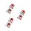 6Stk Weiß No Parking Schild Acryl Selbstklebend 7