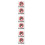 6Stk Weiß No Parking Schild Acryl Selbstklebend 4