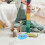 Sky-Blue Plastic Hamster Cage Portable Pet House for Small Pets 4
